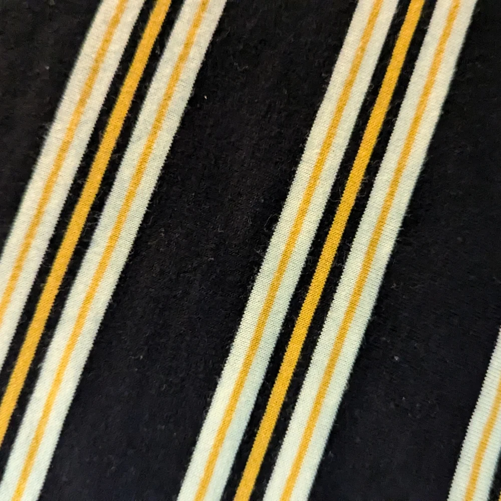 Yellow White Black Striped Tee - Picture 4 of 7
